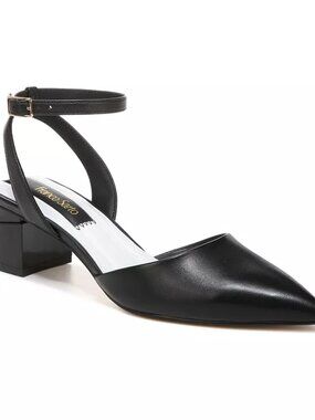 Franco Sarto Naya Ankle Strap Pointed Toe Pumps